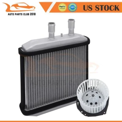 Fits 1988 1989-1990 Buick Electra LeSabre HVAC Blower Motor & Heater Core Kit — 第 1/4 张图片