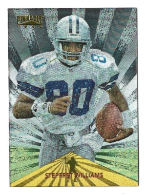 STEPFRET WILLIAMS 1996 Pinnacle Football Trophy RC # 169 Dallas Cowboys NM - MT - Image 1 of 2