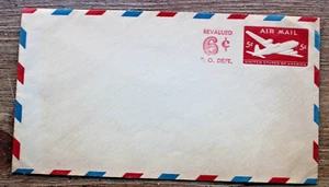 Correo aéreo de 5 centavos de Estados Unidos revalorizado 6 centavos UC19 sin usar - Imagen 1 de 2