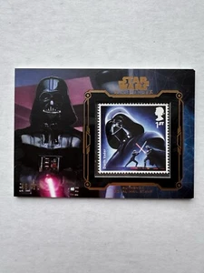 2016 Topps Star Wars Masterwork Darth Vader Royal Mail Stamp Relic /99 - Picture 1 of 2
