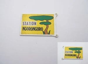 PLAYMOBIL (P355) SAFARI - Drapeau "STATION Ngorongoro" 3433 EN l'ETAT - Picture 1 of 1
