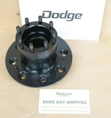 Buje de rueda Dodge Dana 70 DRW 12" X 3" frenos 1969-1993 D300 W300 D350 W350 M300 Foto 1 de 4