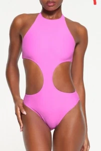Skims Damen Neu Orchard Schwimmen Neckholder Monokini 2X Neu mit Etikett - Bild 1 von 9
