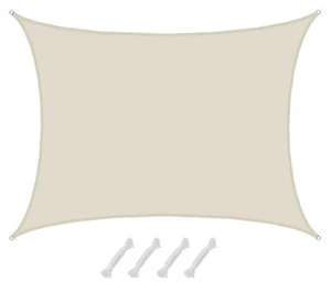 UV Sonnensegel Wasserdicht 5x6 - Rechteckig - Sonnenschutz Segel Garten Terrasse - Bild 1 von 10