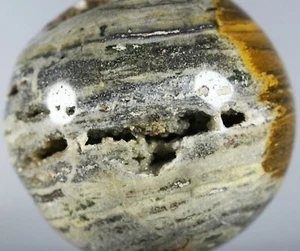 470g Raw NATURAL OCEAN JASPER QUARTZ Geode CRYSTAL sphere BALL HEALING - Picture 1 of 12