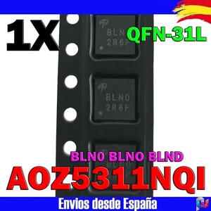 1x AOZ5311NQI AOZ5311NQ1 AOZ5311 BLN0 BLN0 BLNO BLND POWER IC QFN-31L - Imagen 1 de 1