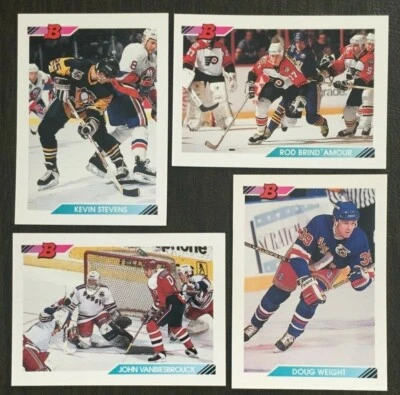 ( U SELECT CARDS ) 1992-93 Bowman Hockey singles*🔽 - Image 1 of 4