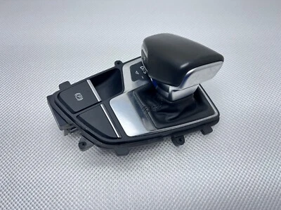 2018 - 2023 AUDI A5 TRANSMISSION GEAR SHIFTER LEVER BEZEL W/ BOOT & KNOB OEM - Image 1 of 4
