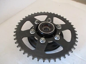 Kettenradträger + Ritzel 46 Zähne Kawasaki ER-6F EX650C ABS 09-11  - Foto 1 di 3
