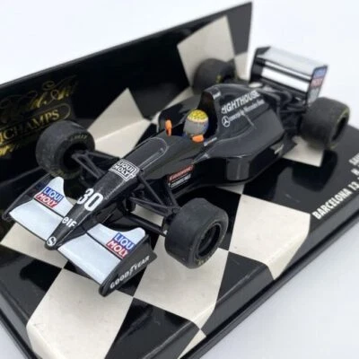 Modellino F1 Minichamps 1/43 Sauber C12 Barcelona 13 dezember 1993 #30 H. Har... - Immagine 1 di 4