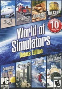 World Of Simulators Deluxe PC DVD collection of 10 industrial simulation games! - Picture 1 of 1