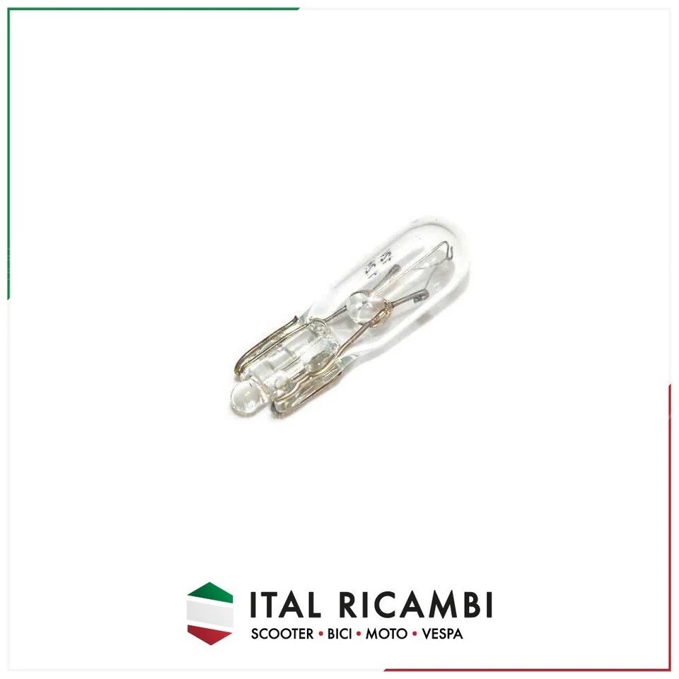 LAMPADA TUTTOVETRO BIANCA 12V 5W T10 - Immagine 1 di 1