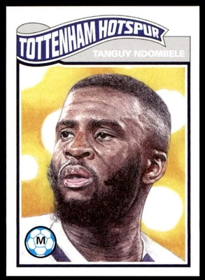 Tanguy Ndombele 2020 Topps Living Set UEFA Champions League #176  - Image 1 of 2