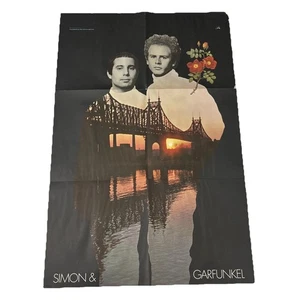 Simon and Garfunkel Bridge Over Troubled Water Original Record Poster 1968 22x33 - Picture 1 of 7