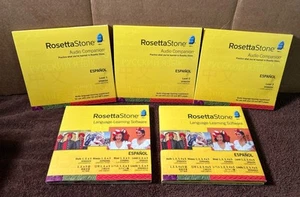 Rosetta Stone Spanish Lat Am v4 Total Lvl 1-3 Learn To Speak Hispanic Language - Afbeelding 1 van 10