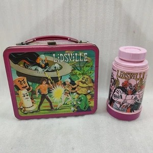 Vintage 1971 Lidsville Metal Lunchbox & Thermos Sid Marty Krofft No Cup - Picture 1 of 23