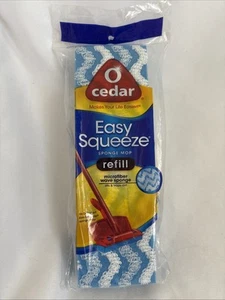 O-Cedar Easy Squeeze Sponge Mop Head Refill Microfiber Wave Sponge NEW - Picture 1 of 2