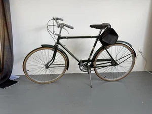Raleigh Vintage 1966 Men’s Bicycle 3 Speed Hunter Green - Picture 1 of 13