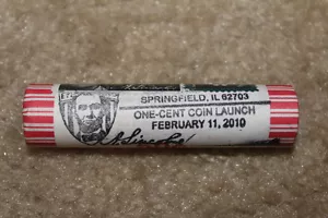 Lincoln Cent Shield Roll 2010 estampado y cancelado primer día ceremonia 11 de febrero de 2010 - Imagen 1 de 1