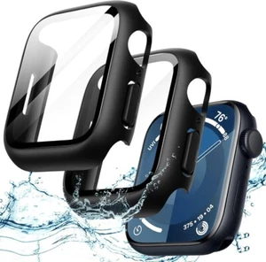 Pour Apple Watch Coque Coque Vitre Protecteur d'écran Série 9 8 7 6 5 4 3 SE Ultra - Photo 1 sur 32