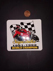 VINTAGE SUPERBIKE Sticker / Decal ORIGINAL old stock - Picture 1 of 1
