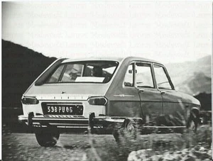 RENAULT 16 foto de fábrica foto de prensa foto fotografía coche en marcha - Imagen 1 de 2