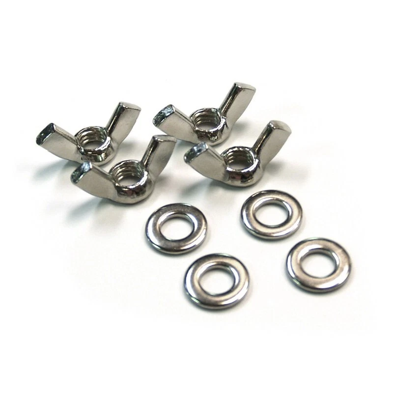 NEW Latin Percussion LP915 Mount Clamp Nuts & Washers (4) For Double Conga Stand - Image 1 of 1