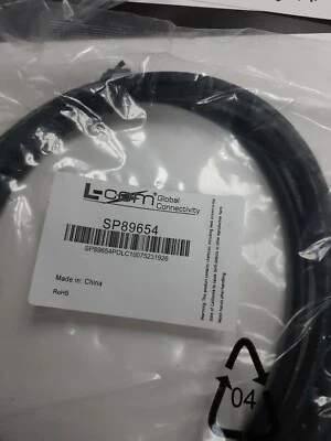 displayport Cable AWM E119932 Style 20276 VW-1 80C 30v copartner - Image 1 of 4