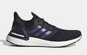 ADIDAS ISS National Lab NASA Black Iridescent Ultraboost 20 Sneaker Shoes US 8.5 - Picture 1 of 4