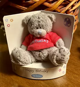 Carte Blanche Me To You Bär Tatty Teddy Plüschtier Kuscheltier klein 3 Zoll Happy Birthday - Bild 1 von 4