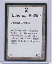MtG Spectral Chaos PLAYTEST CARD on Ice Age Island misprint error Magic
