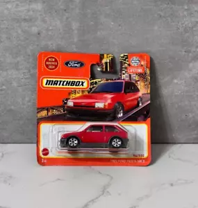 Matchbox 1983 Ford Fiesta MK2 XR2 Red - New Case 2025 - COMBINE POSTAGE - Picture 1 of 3