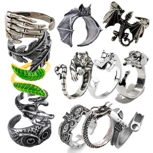 Ring Jewelry Fashion Jewelry Open Adjustable Style - Picture 1 of 136