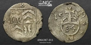 1569 GERMANY STOLBERG-KONIGSTEIN 1/84G NGC XF DETAILS - Picture 1 of 5