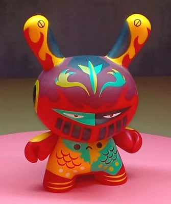 DRAGON KNIGHT ~ Kidrobot APOCALYPSE Dunny / Patricio Oliver / 3" Designer @2012 - Image 1 of 3