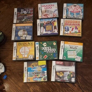 Nintendo DS Games Lot Bundle - 10 games - Picture 1 of 8