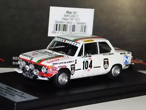 BMW 2002 TI #104 VIEIRA PORTUGAL RALLY TAP 1972 LIM. TROFEU RRAL121 1:43 - Picture 1 of 1