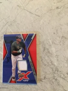 Upper Deck X 2009 Delmon Young Jersey card Tampa bay rays mlb - Picture 1 of 1