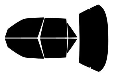 Kit de película de tinte de cerámica precortada para ventana de auto para Chevrolet Córcega sedán 1990-1996 Foto 1 de 4