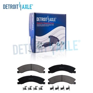 Front or Rear Ceramic Brake Pads for Chevrolet Express 3500 4500 GMC Savana 3500 - Picture 1 of 7