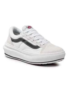 Vans Unisex Old Skool Overt bequeme Schuhe Sneaker weiß (Größe UK 10 - 10,5) - Bild 1 von 7