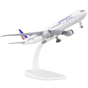 1/300 20cm Air France B777 Model Plane Alloy Simulation Airplane Airliner Scene - Picture 1 of 12