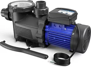 In/Above Ground Pool Pump, High Flow (with Timer, 3HP, 9350 GPH, 220V) - Picture 1 of 6