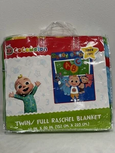New Cocomelon 60”x80” Inch Twin Rachel Throw Blanket. - Picture 1 of 5