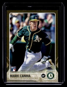 2015 Topps Update Mark Canha Gold /2015 #US49