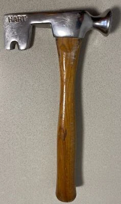 Vintage Hart Sheetrocker Roofing Drywall Hammer Framer Wood handle 20 oz - Image 1 of 4