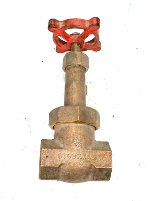 STOCKHAM B-120 Bronze Gate Valve 3/4" NPT Threaded Ends Class 150-SWP / 300-WOG - Image 1 of 4