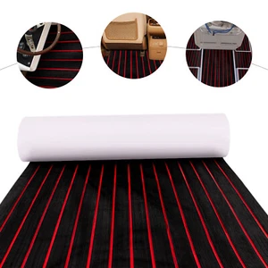 Boot Bodenbelag Matte RV Yacht Deck Teppich EVA Schaum Selbstklebend 240x90cm - Bild 1 von 18