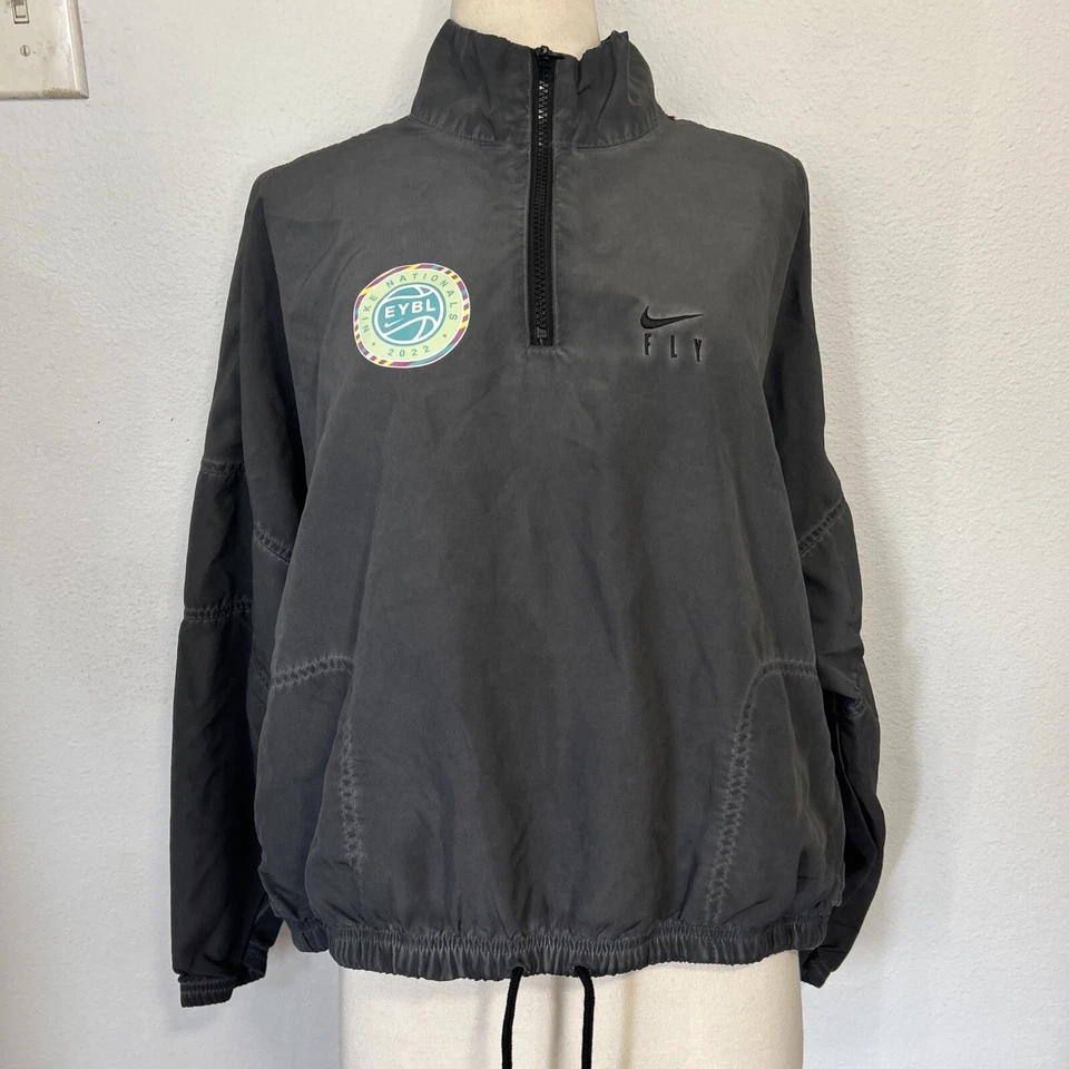 Chaqueta Nike EYBL Mujer’s XL Baloncesto Recortada Gris 2022 Rara Foto 1 de 4