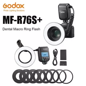 Godox MF-R76S+ Dental Macro Ring Flash 5900K for Sony for Dental Photography - Picture 1 of 12